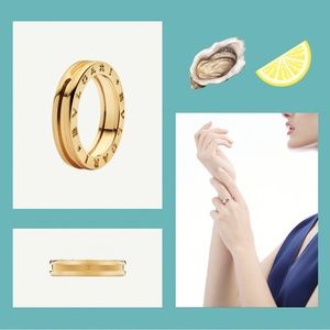 Bulgari Gold Ring, Size 57 (US 8.5), B.Zero1